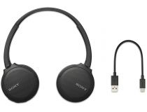 Наушники с микрофоном SONY WH-CH510 Black (Bluetooth5.0, с регулятором громкости)