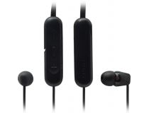 Наушники с микрофоном SONY WI-C200 Black (Bluetooth 5.0, с регулятором громкости)