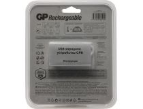 Зарядное уст-во GP GP270AAHC/CPB-2CR4 (NiMH, AA/AAA, питание от USB) +AAx4шт аккум.