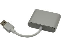 Кабель-адаптер USB3.0 - HDMI(F)+VGA(15F)