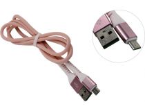 Smartbuy iK-12FLbox rose  Кабель USB AM-- micro-B 1м