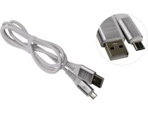 Smartbuy iK-12ERGbox white  Кабель USB AM-- micro-B 1м