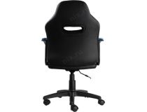  7049366 Кресло детское Chairman Kids 110 экопремиум чёрный/голубой