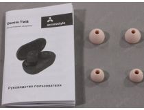 Наушники с микрофоном accesstyle Denim TWS Pink (Bluetooth)