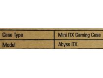Miditower GameMax Abyss ITX Mini-ITX без БП, с окном