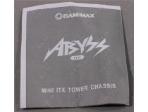 Miditower GameMax Abyss ITX Mini-ITX без БП, с окном