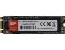 SSD 128 Gb M.2 2280 B&M 6Gb/s Silicon Power A55  SP128GBSS3A55M28 3D TLC