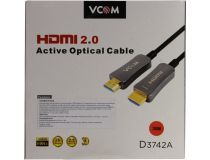 VCOM D3742A-30м Кабель optical HDMI to HDMI (19M -19M) 30м ver2.0