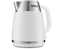 Чайник электрический Kitfort КТ-695-3 1.7л. 2200Вт белый (корпус: нержавеющая сталь)