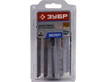 ЗУБР 15580-H5 Набор пилок для лобзика (5 шт)