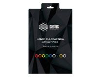 Cactus CS-3D-PLA-9X10M Пластик для ручки 3D, 9 цветов x10м