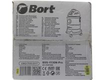 Bort BSS-1530N-Pro 91271242 Пылесос строительный (1400W, сухая/влажная уборка, бак 30 л)