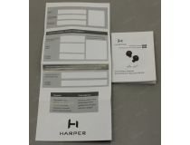 Наушники с микрофоном HARPER HB-522 Black (Bluetooth 5.0)