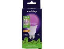 Smartbuy SBL-A60-11-fito-E27 (E27, 11Вт, 13.5µmol/s, 220-240В) фитолампа для растений