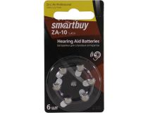 Smartbuy SBZA-A10-6B (Zinc-Air, 1.45V)  уп. 6 шт 