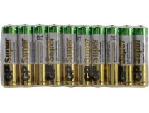 GP Super 24A-2CRVS80/2CRSWC80 (LR03) Size AAA, 1.5V, щелочной (alkaline)  уп. 80 шт 