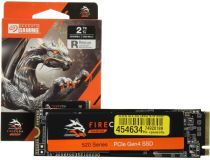 SSD 2 Tb M.2 2280 M Seagate FireCuda 520 ZP2000GM3A002 3D TLC