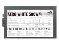 Блок питания Aerocool AERO WHITE 500 (RTL) 500W ATX (24+2x4+2x6/8пин)