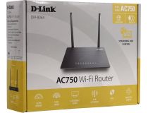 D-Link DIR-806A RU/R1A  Wireless AC750 Dual Band Router (4UTP100Mbps, 1WAN, 802.11ac/g/n, 433Mbps, 2x5 dBi)