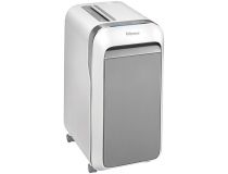 FS-50505 Шредер Fellowes PowerShred LX221 белый (секр.P-5)/перекрестный/20лист./30лтр./скрепки/скобы/пл.карты