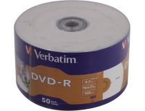 DVD-R Disc Verbatim  4.7Gb 16x уп. 50 шт printable 43793 