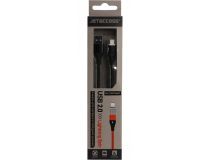 JETACCESS JA-DC49 1м Black Кабель USB 2.0 AM-- съёмный магнитный Lightning 1м
