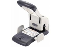 Дырокол Kw-Trio Lever-Tech HD 9546 макс.:100лист. металл/пластик серый отв.:2 с линейкой