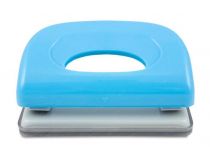 Дырокол Kw-Trio Dolphin 091X9 макс.:10лист. пластик ассорти отв.:2 с линейкой