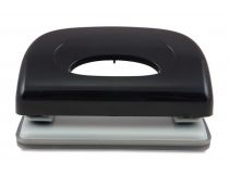 Дырокол Kw-Trio Dolphin 091X9 макс.:10лист. пластик ассорти отв.:2 с линейкой