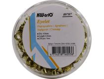 KW-triO  9707 Люверс 4.8x4.6мм, уп.250шт