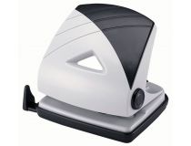 Дырокол Kw-Trio BIAS 96Q0 макс.:20лист. металл/пластик черный/серый отв.:2 с линейкой