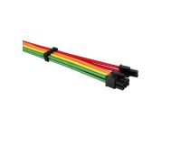 1STPLAYER RB-001 Rainbow Набор удлинительных кабелей для блока питания (35см, 24+2x4/8+2x6/8-pin)