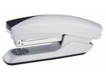 Степлер Kw-Trio 5575 Half-strip Bias 24/6 (20листов) светло-серый/черный 100скоб