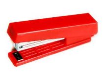 Степлер Kw-Trio 5280RED N10 (10листов) встроенный антистеплер красный 50скоб