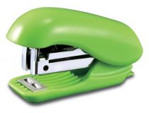 Степлер ручной Kw-Trio 056C3 mini Dolphin 24/6 26/6 (15листов) встроенный антистеплер ассорти 50скоб металл/пластик