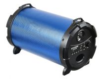 Колонка порт. Hyundai H-PAC240 синий/черный 16W 1.0 BT/3.5Jack/USB