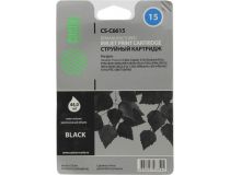 Картридж Cactus CS-C6615 (№15) Black для HP D810c/816c/825c840c/843c/845c/916c/920c940c(восстановлен из б/у)