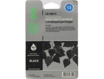 Картридж Cactus CS-C6615 (№15) Black для HP D810c/816c/825c840c/843c/845c/916c/920c940c(восстановлен из б/у)