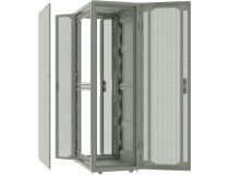 NT PRACTIC.3 33-88.PP12.SD2.BF12 G Шкаф 19  33U 800х800, двери перф.: перед. Одинар., зад. распаш., с бо., серый