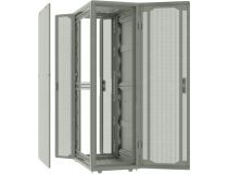 NT PRACTIC.3 45-810.PP12.SD2.BF22 G Шкаф 19  45U 800х1050, двери перф.: перед. одинар., зад. распаш., с бо., серый