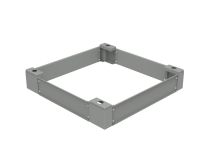 NT SOCLE.02 FF100-610 G Цоколь для шкафа 600х1000 мм, высота 100 мм, цельнометаллический, серый