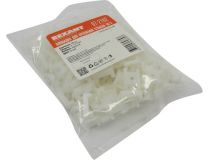 Rexant 07-2102 White Площадка под винт для крепления стяжек ПС-2, 22.2х16 мм, уп-ка 100 шт