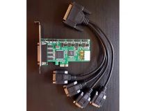 Controller PCI-Ex1, Multi I/O, 8xCOM9M (FG-EMT08A-2-BU01)