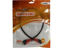 Telecom TCG220-0.5м Кабель HDMI to HDMI (19M -19M) ver2.0 0.5м