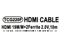 Telecom TCG220F-10м Кабель HDMI to HDMI (19M -19M) ver2.0 10м 2 фильтра