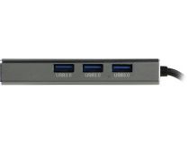 VCOM DH311A USB3.1 Hub 3 port, LAN, подкл. USB-C
