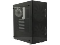 Miditower Aerocool Python-G-BK-v1 ATX без БП, с окном