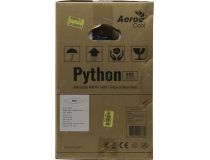 Miditower Aerocool Python-G-BK-v1 ATX без БП, с окном