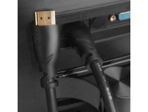 Greenconnect GCR-HM311-1.0m Кабель 1.0m, HDMI версия 2.0 черный,