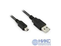 Greenconnect GCR-UM2M5P-BB2S-1.8m Кабель USB 2.0 AM-- mini-B5P 1.8м